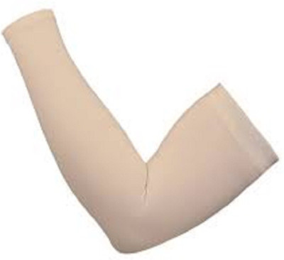 NJ FITTY Cotton Arm Sleeve For Boys & Girls(XL, Black)