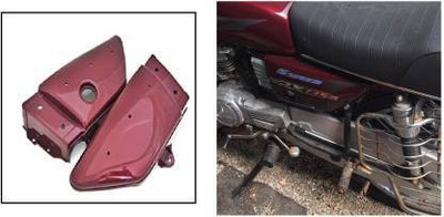 meenu arts RX SHIELD MARRON Bike Fairing Kit