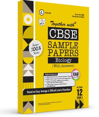 Rachna Sagar Together With CBSE Term 2 Class 12 Sample Paper Biology Book EAD (Easy, Average, Difficult) Exam 2022(Paperback, Rachna Sagar)