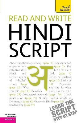Read and write Hindi script: Teach Yourself(English, Paperback, Snell Dr Rupert Dr)
