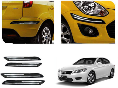 Shop Buy Plastic Car Bumper Guard(Black, Pack of 4, Honda, Accord)