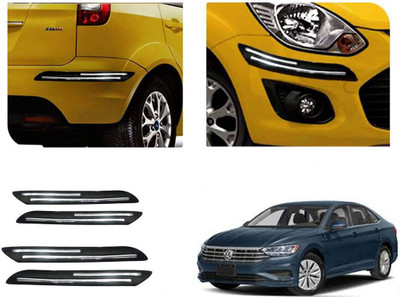 Automotive Prist Rubber Car Bumper Guard(Black, Pack of 1, Volkswagen, Jetta)