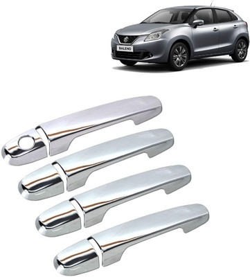 CARGROUP Door Handle /Catch Chrome Cover Suitable With BALENO 2015 to 2019set of 4pc Chrome Maruti 1 Series Side Garnish