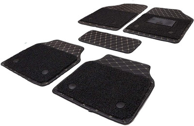Auto Hub Leatherite Standard Mat For  Universal For Car(Black)