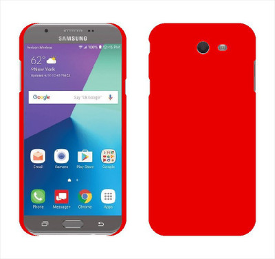 Case Designer Back Cover for Samsung Galaxy J7 2017 SM-J730F Ultra Slim Lightweight Hard Premium Matte Finish(Red, Dual Protection, Pack of: 1)