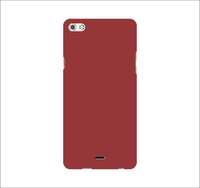 Case Designer Back Cover for Micromax Canvas Sliver 5 Q450(Red, Grip Case, Pack of: 1)