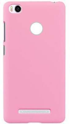 CASE CREATION Back Cover for Redmi3 S Prime, Xiaomi Mi3S Prime Frosted Hard Back Shell Case(Pink, Pack of: 1)