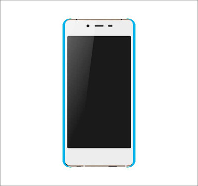 Case Designer Back Cover for Micromax Canvas Sliver 5 Q450 Ultra Slim Lightweight Hard Premium Matte Finish(Blue, Grip Case, Pack of: 1)