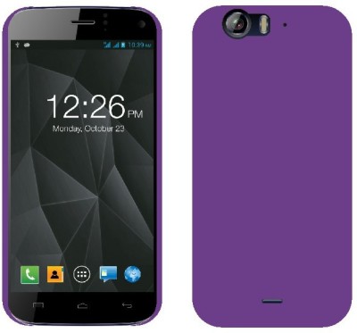 CASE CREATION Back Cover for Micromax Canvas Turbo A250 New Premium Quality Imported Exclusive Matte Rubberised Finish Frosted Hard Back Shell Case Cover Guard Protection(Purple, Dual Protection, Pack of: 1)