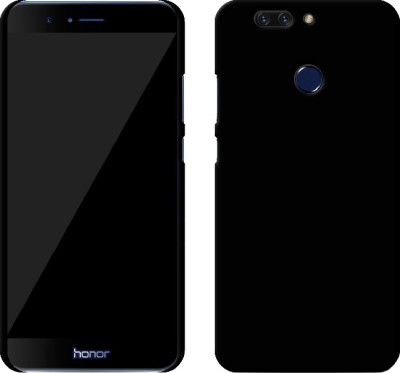 CASE CREATION Back Cover for Huawei Honor 8 Pro (2017) New Premium Quality Imported Exclusive Matte Rubberised Finish Frosted Hard Back Shell Case Cover Guard Protection(Black, Pack of: 1)