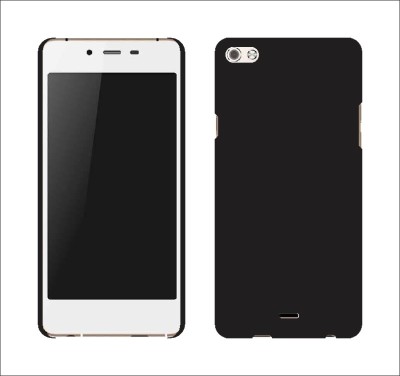CASE CREATION Back Cover for Micromax Canvas Sliver 5 Q450 New Premium Quality Imported Exclusive Matte Rubberised Finish Frosted Hard Back Shell Case Cover Guard Protection(Black, Pack of: 1)