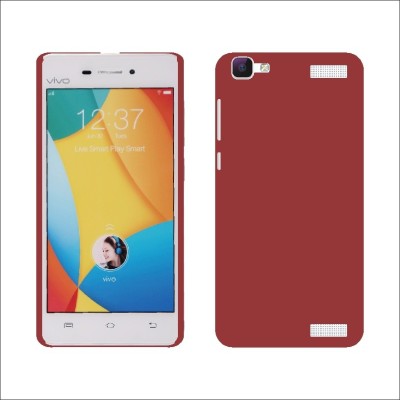 CASE CREATION Back Cover for VIVO Y31L New Premium Quality Imported Exclusive Matte Rubberised Finish Frosted Hard Back Shell Case Cover Guard Protection(Red, Pack of: 1)
