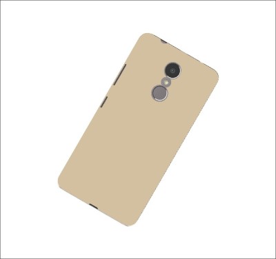 Case Designer Back Cover for Lenovo K6 Note Ultra Slim Lightweight Hard Premium Matte Finish Original(Gold, Dual Protection, Pack of: 1)