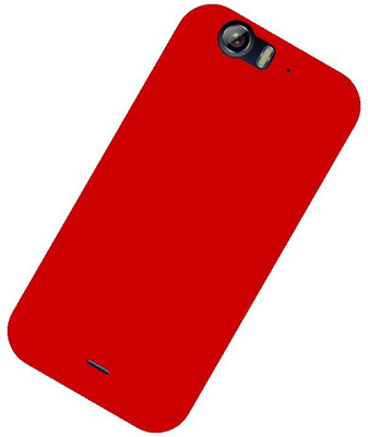 CASE CREATION Back Cover for Micromax Canvas Turbo A250 New Premium Quality Imported Exclusive Matte Rubberised Finish Frosted Hard Back Shell Case Cover Guard Protection(Red, Dual Protection, Pack of: 1)