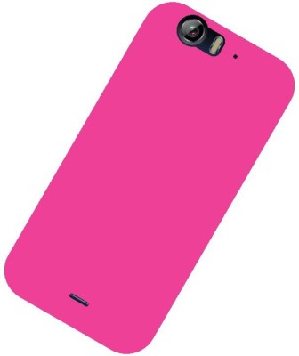 CASE CREATION Back Cover for Micromax Canvas Turbo A250 Rubberised Matte Finish Frosted Hard Case Back Cover Guard Protection(Pink, Grip Case, Pack of: 1)