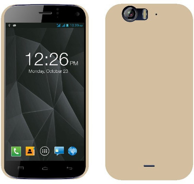 CASE CREATION Back Cover for Micromax Canvas Turbo A250 New Premium Quality Imported Exclusive Matte Rubberised Finish Frosted Hard Back Shell Case Cover Guard Protection(Gold, Dual Protection, Pack of: 1)