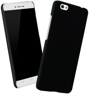CASE CREATION Back Cover for OPPO A57 Rubberised Matte Finish Frosted Hard Case Back Cover Guard Protection(Black, Pack of: 1)