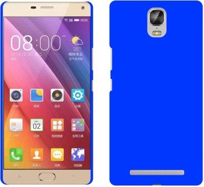 CASE CREATION Back Cover for Gionee Marathon M5 Plus New Premium Quality Imported Exclusive Matte Rubberised Finish Frosted Hard Back Shell Case Cover Guard Protection(Blue, Dual Protection, Pack of: 1)