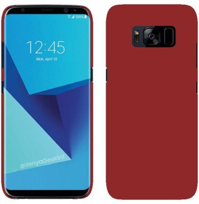 CASE CREATION Back Cover for Samsung Galaxy S8+ Rubberised Matte Finish Frosted Hard Case Back Cover Guard Protection(Red, Grip Case, Pack of: 1)