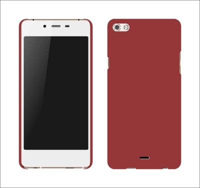 CASE CREATION Back Cover for Micromax Canvas Sliver 5 Q450 New Premium Quality Imported Exclusive Matte Rubberised Finish Frosted Hard Back Shell Case Cover Guard Protection(Red, Pack of: 1)