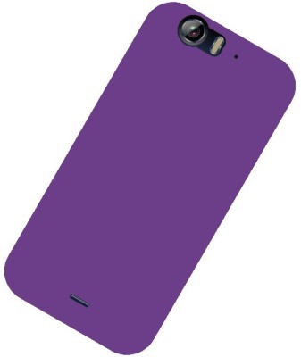 CASE CREATION Back Cover for Micromax Canvas Turbo A250 Rubberised Matte Finish Frosted Hard Case Back Cover Guard Protection(Purple, Grip Case, Pack of: 1)