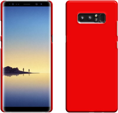 CASE CREATION Back Cover for Samsung Galaxy Note 8 Rubberised Matte Finish Frosted Hard Case Back Cover Guard Protection(Red, Grip Case, Pack of: 1)