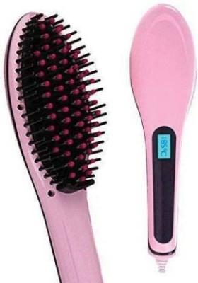 PreciousPearl PPHTSS01 Hair Straightener Brush(Pink)