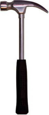 KHALIFA AND BADSHAH Curved Claw Hammer AA-10, Tubular Steel 1/2 Lb Handle Curved Claw Hammer Claw Hammer Repair Hand Woodworking Tool Curved Claw Hammer Curved Claw Hammer(0.35 kg)