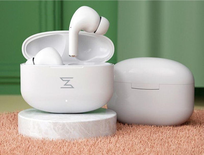 Z Buds BassBeat A30 Pro with 40Hrs Playtime, 13mm Driver, HD Mic, Water Resistant Bluetooth(Pearl White, True Wireless)