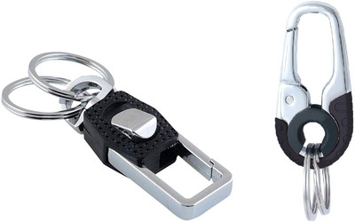 Mundkar KC049BLK_RND-BLACK Key Chain
