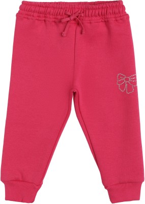 BodyCare Track Pant For Baby Girls(Pink, Pack of 1)