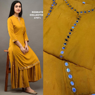 HELWIN DESIGNER Women Kurta Palazzo Set