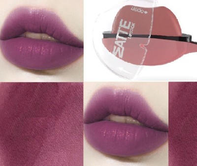 GFSU NEW APPLE DESIGN MATTE LIPSTICK LONG LASTING WATERPROOF LIP MAKEUP(ORCHID PURPLE, 5 g)