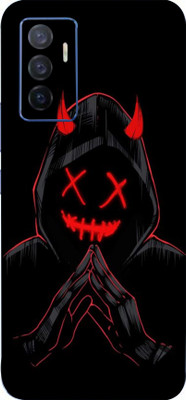 BUGGU Vivo V23e 5G, vivo v23e Mobile Skin(Ultra Super Black Devil Skin With High Matte Finish.)