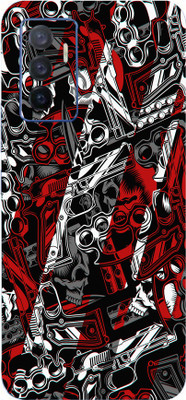 BugguSkin Vivo V23e 5G Mobile Skin(Ultra Super Color Arms Skin With High Mattte Finish.)
