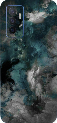 BugguSkin Vivo V23e 5G Mobile Skin(Ultra Super Dark Clouds Skin With High Mattte Finish.)