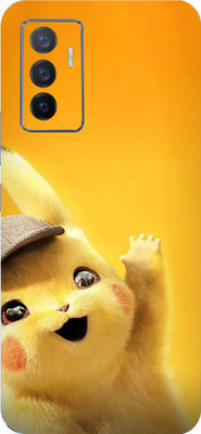 LAMHA Vivo V23e 5G Mobile Skin(Ultra Super Baby Pikachu Skin With High Mattte Finish.)