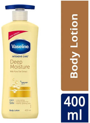 Vaseline DEEP MOISTURE WITH PURE OAT EXTRACTBODY LOTION 400ML SET OF 1(400 ml)
