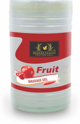 Heaven Valley Professional Fruit Massage Gel 900ml Natural Soft Skin with Vitamin E & Fruit Extract(900 ml)