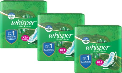 Whisper Combo of Ultra Clean XL+ for Women Sanitary Pad