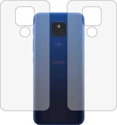 ZINGTEL Back Screen Guard for MOTOROLA MOTO E7 PLUS (Matte Finish)(Pack of 2)