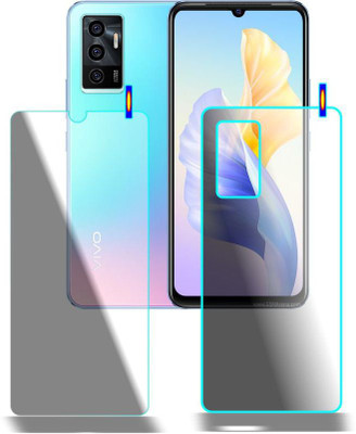 PONDRIK Front and Back Screen Guard for VIVO V23E 5G, VIVO V23e(Pack of 2)