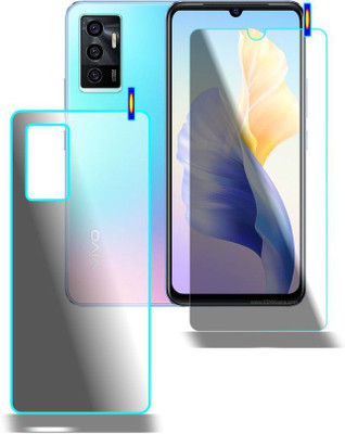 PONDRIK Front and Back Screen Guard for VIVO V23E 5G, VIVO V23e(Pack of 2)