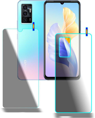 PONDRIK Front and Back Screen Guard for VIVO V23E 5G, VIVO V23e(Pack of 2)