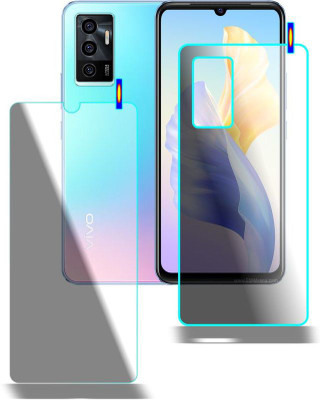 PONDRIK Front and Back Screen Guard for VIVO V23E 5G, VIVO V23e(Pack of 2)