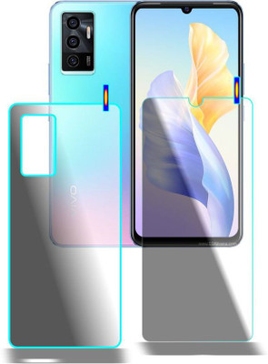 PONDRIK Front and Back Screen Guard for VIVO V23E 5G, VIVO V23e(Pack of 2)