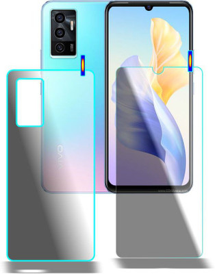 PONDRIK Front and Back Screen Guard for VIVO V23E 5G, VIVO V23e(Pack of 2)