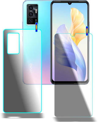 PONDRIK Front and Back Screen Guard for VIVO V23E 5G, VIVO V23e(Pack of 2)