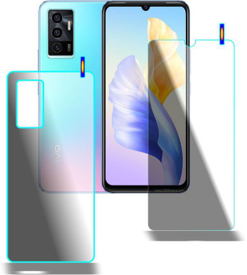 PONDRIK Front and Back Screen Guard for VIVO V23E 5G, VIVO V23e(Pack of 2)