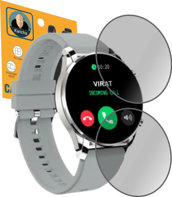 KANCHA Screen Guard for Fire Boltt Thunder Smartwatch(Pack of 2)